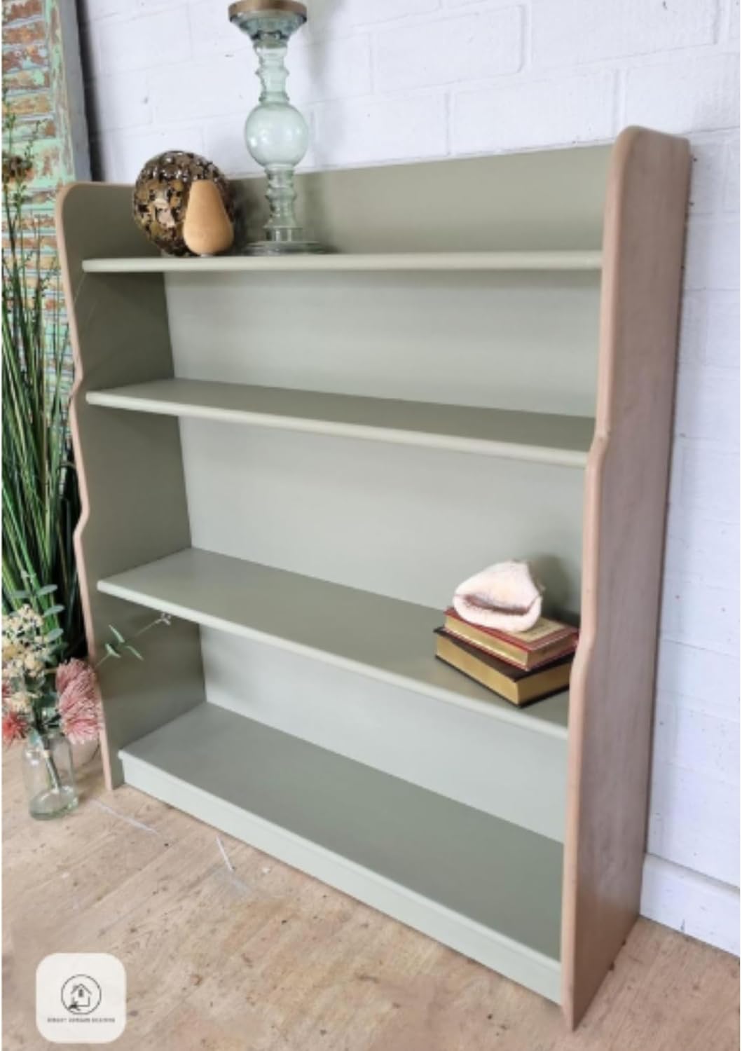 Dixie Belle Paint Company Chalk Finish Furniture Paint – Olive Wood (16oz) – Matte Chic Chalk Mineral DIY Furniture Paint