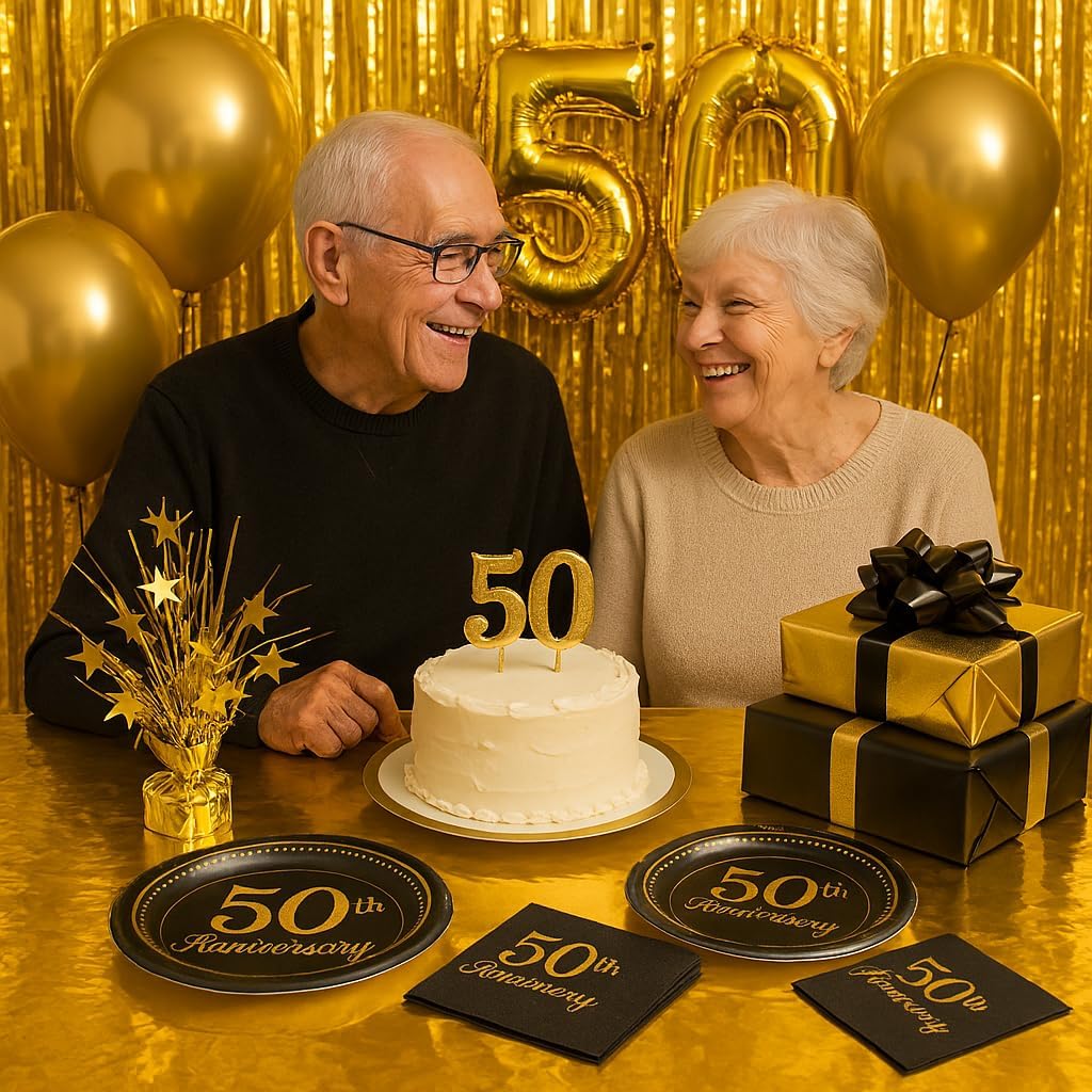 Anderson's Gold Shiny Metallic PVC Roll: 47" x 100' Flame-Resistant Event Decor for Weddings, Parties, Photo Booths, Gift Wrap, Table Covers, Backdrops, Crafts & Holiday Decorations