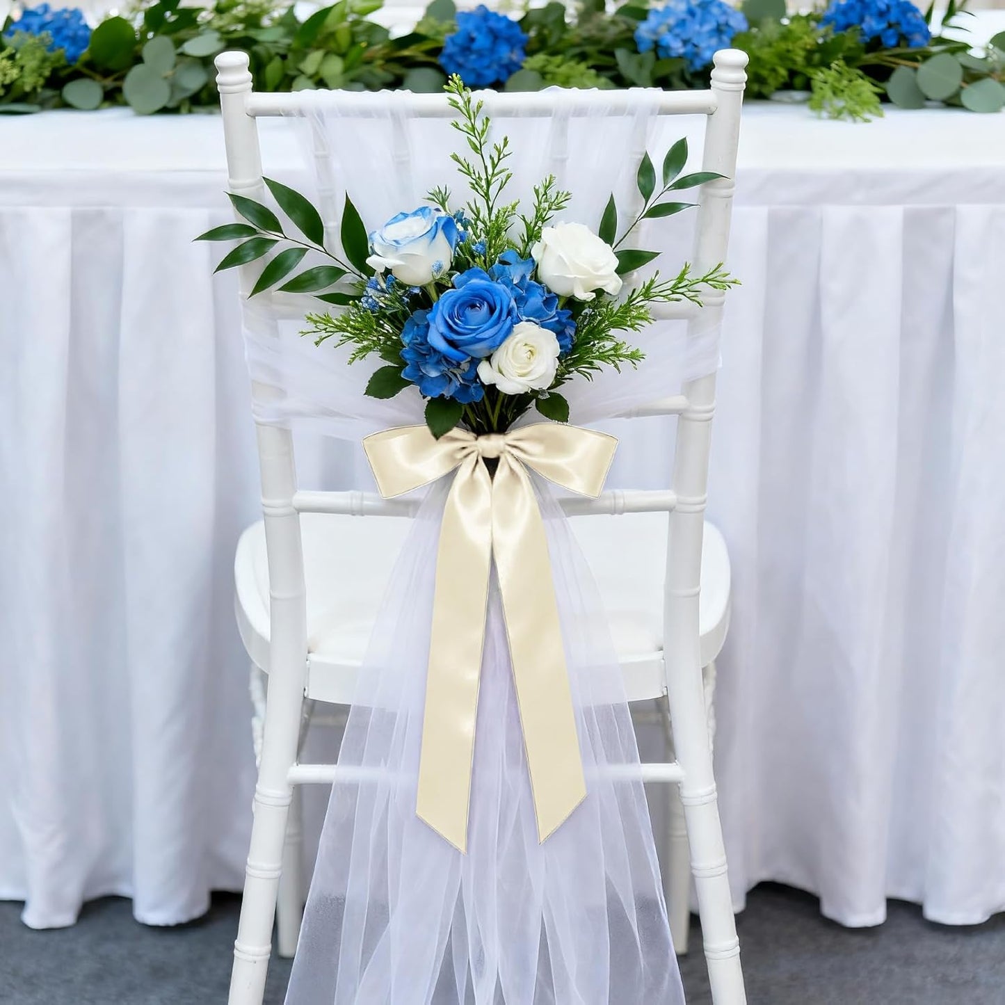 1-1/2 Inch 100 Yards Satin Ribbon Ivory, Solid Color Fabric Ribbon for Gift Wrapping, Wedding, Polyester Gift Ribbon for Birthday Party Decoration, Craft, Hair, Floral, Sewing