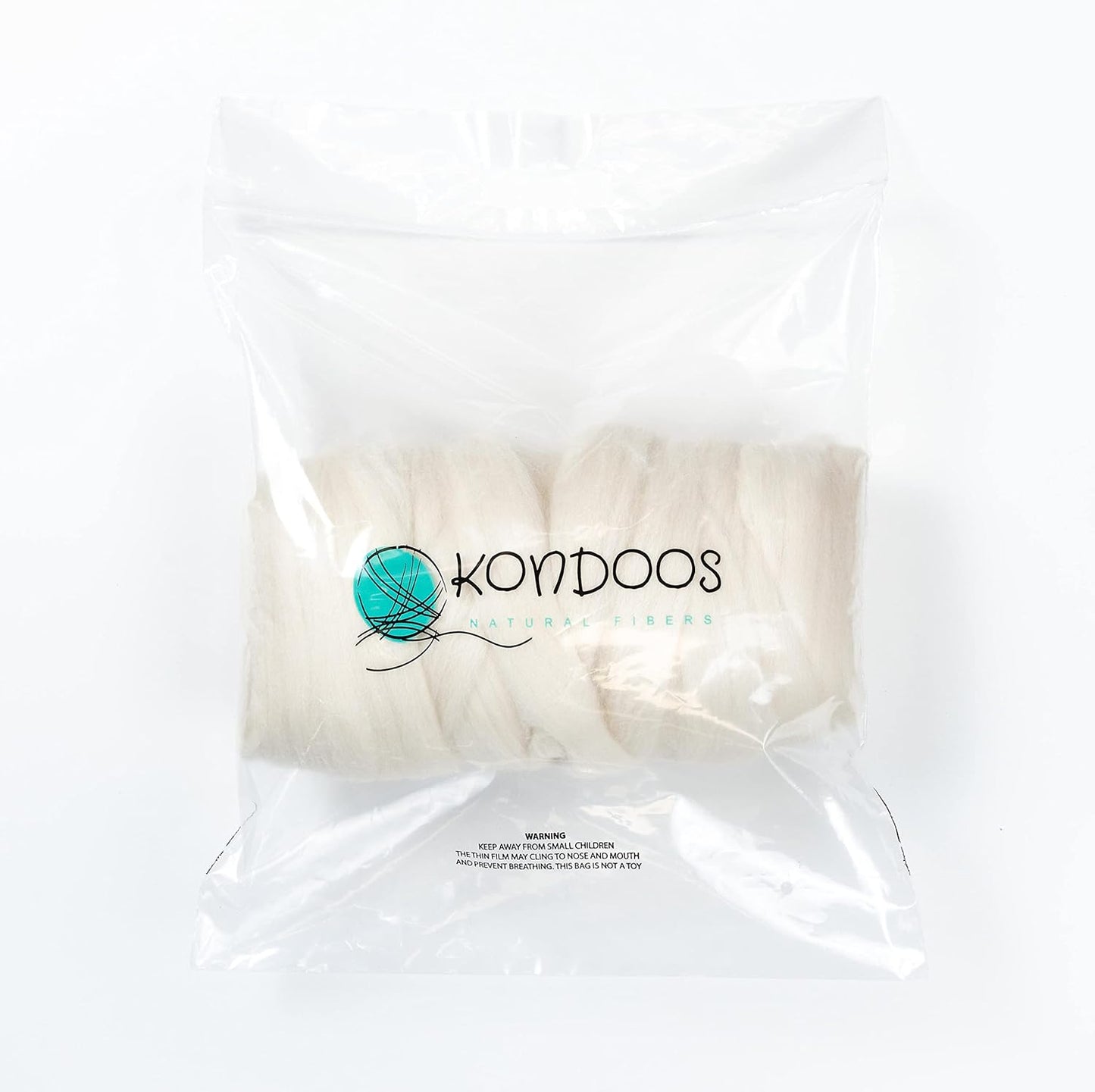 Corriedale 1lb Wool Bulk roving, Best Wool for Spinning, arm Knitting, Felting, Chunky Yarn Blankets and Tapestry. Core Soft un-Dyed. (Ecru, 1 lb)