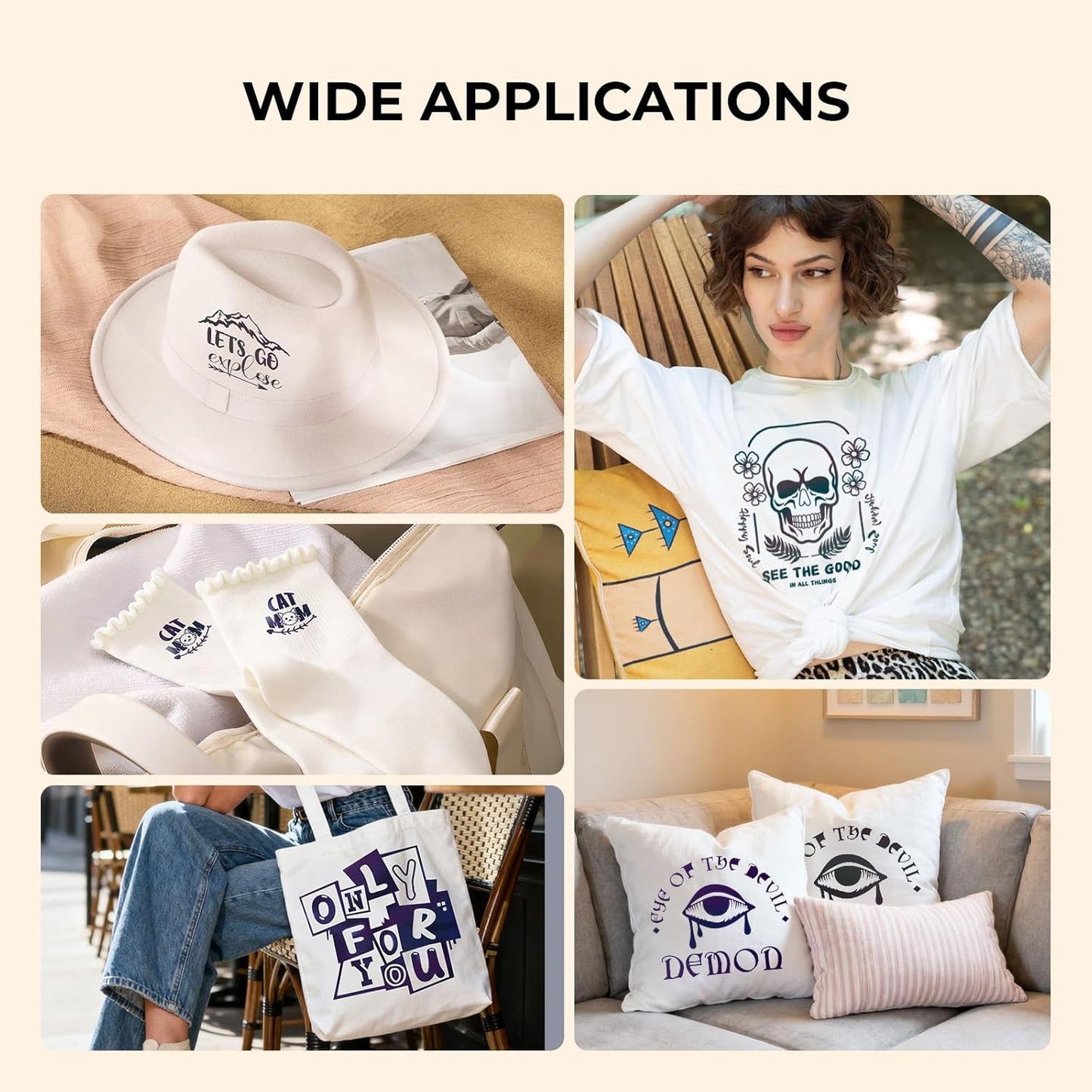 HTVRONT Chameleon HTV Heat Transfer Vinyl - 12" x 8ft Purple to Royal Blue HTV for Shirts, Iron on Vinyl for All Cutting Machine - Easy to Cut & Weed for Heat Transfer Design