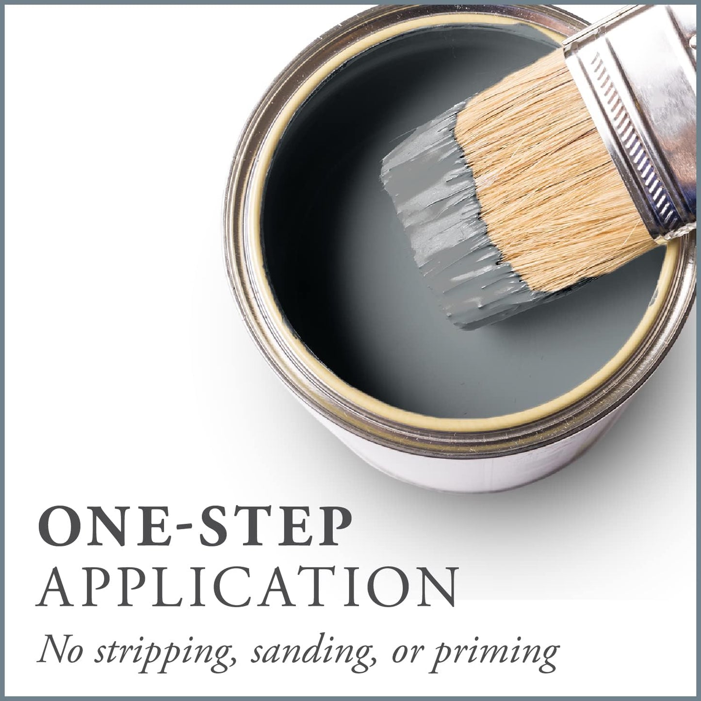AMY HOWARD AT HOME Chalk-Based One Step Paint for Furniture, Cabinetry, Decor, Finish, and More | No Stripping, Sanding, or Priming | Medium Base | 32 Ounce | Park Avenue