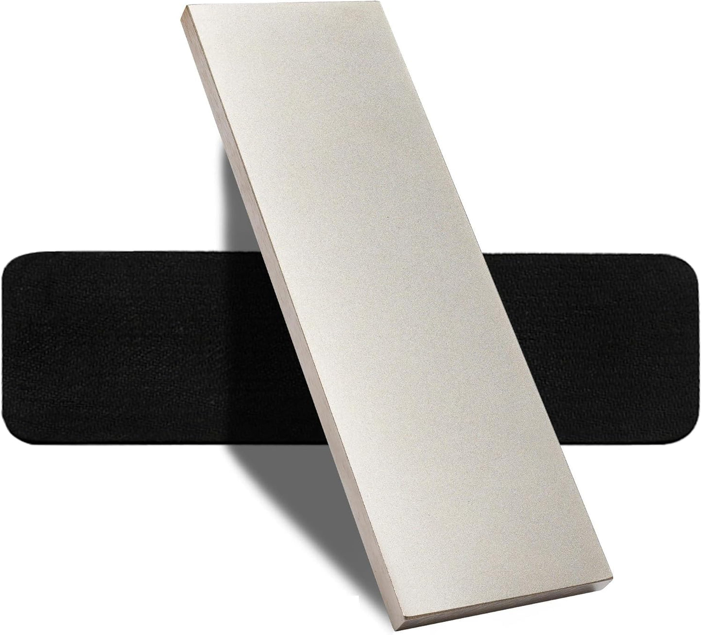 Diamond Sharpening Stone 600 Grit - Knife Sharpener Whetstone for Knives, Tools & Hunting Blades with Non-slip mat (6 x 2Inch)