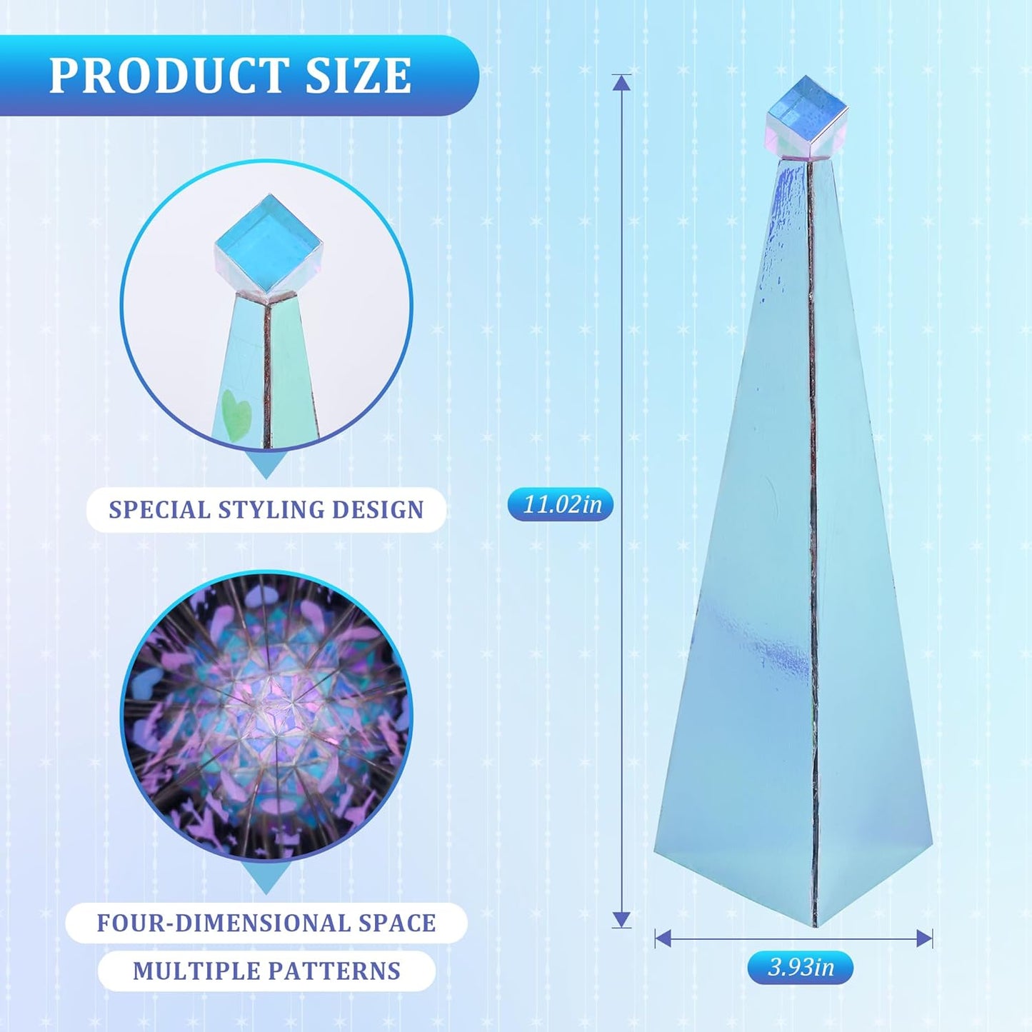 DIY Kaleidoscope Sun Catcher Kaleidoscope kit Mini Cube Prism Kaleidoscope for Adults Parent-Child Handmade Activity Couple Girlfriend Holiday Surprise Birthday DIY Gift