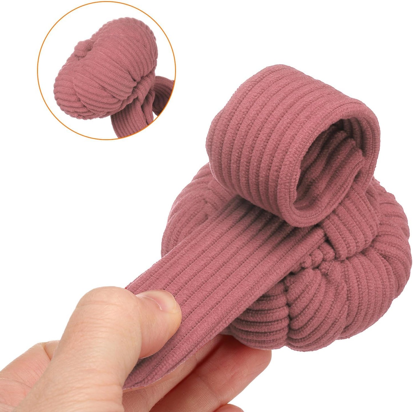 HARFINGTON Wrist Pin Cushions, Sewing Needle Pin Cushion Adjustable Strap with Elastic Strap Finger Ring Pincushions Fit All Wrist Sizes for Sewing Quilting Needlework DIY Crafts, Cameo/Pink