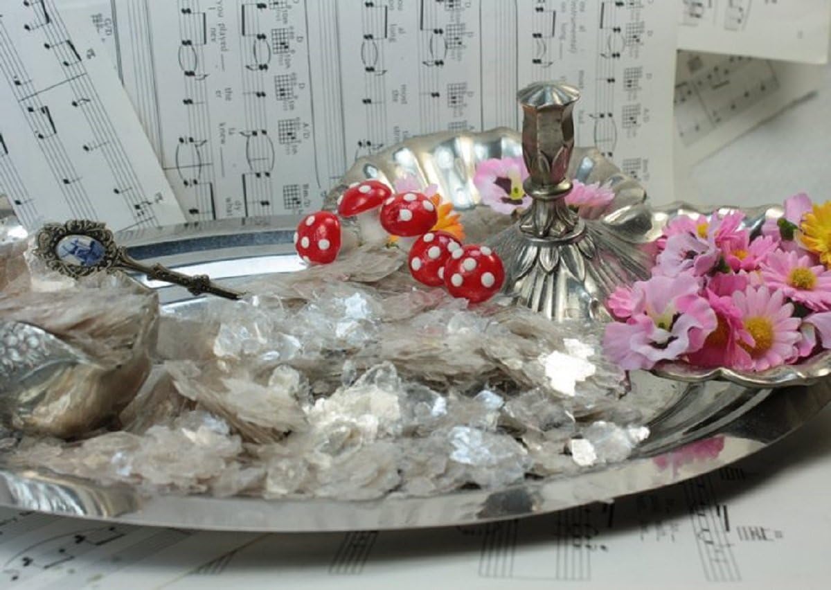 Clear - Pearl - Natural Mica Flakes - 311-4330 (1/4 oz Bag)