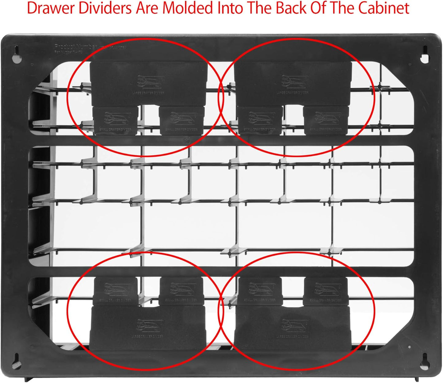 Akro-Mils 24 Drawer Hardware, Craft and Office Supply Storage Cabinet Bundle (2-pack)