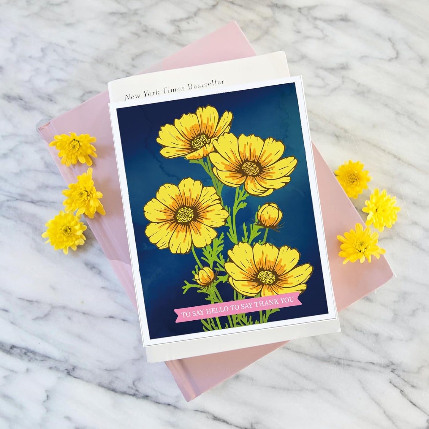 ORIGACH Realistic Cosmos Flower Layering Stencils Set for Card Making, Coreopsis Flower Stencil Template Silicone Stamps and Die Sets for Scrapbooking DIY Crafting