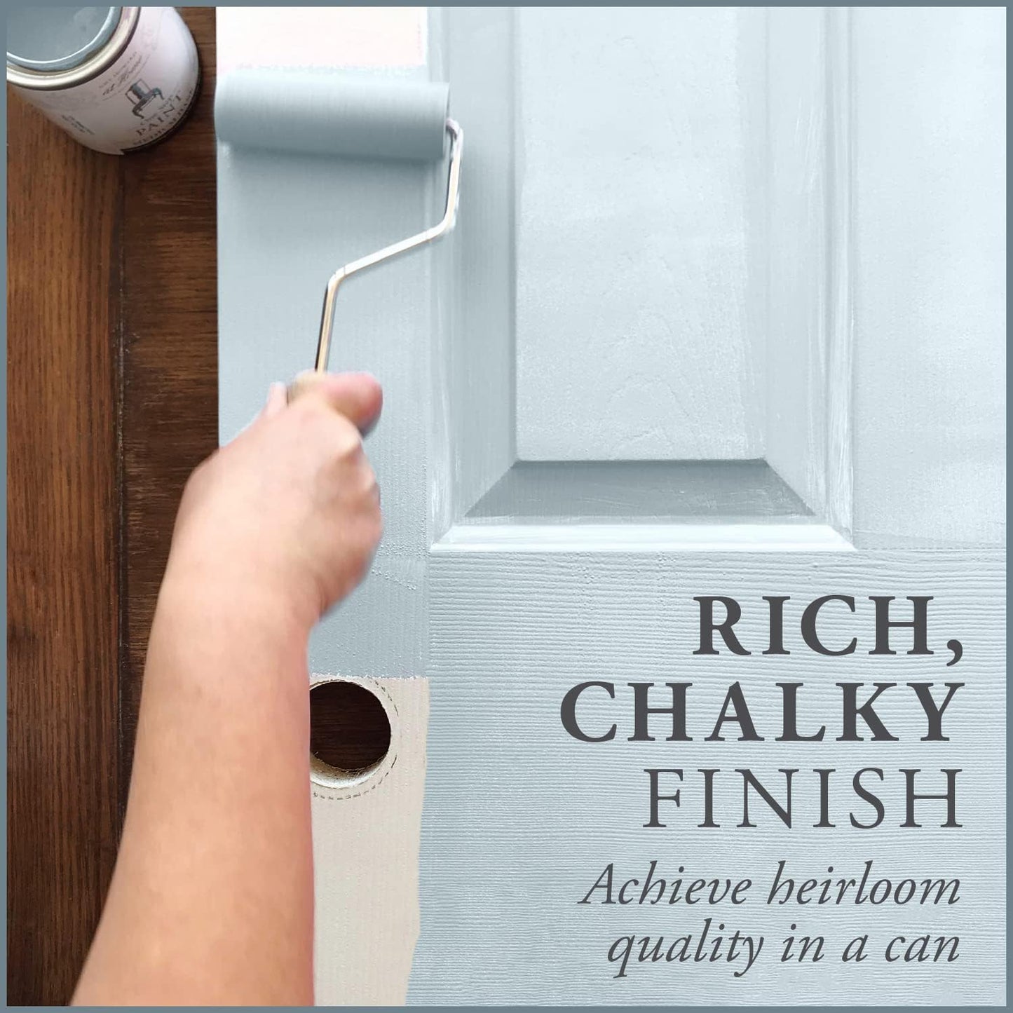 AMY HOWARD AT HOME Chalk-Based One Step Paint for Furniture, Cabinetry, Decor, Finish, and More | No Stripping, Sanding, or Priming | Ultra-Light Base | 16 Ounce | Nottoway