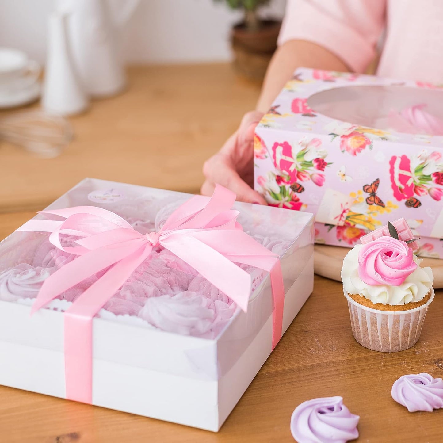 LIUYAXI Light Pink Double Faced Satin Ribbon, 1" X Continuous 25 Yards, Ribbons Perfect for Gift Wrapping Wedding Bouquet Decor DIY Craft Bow Making & Other Projects