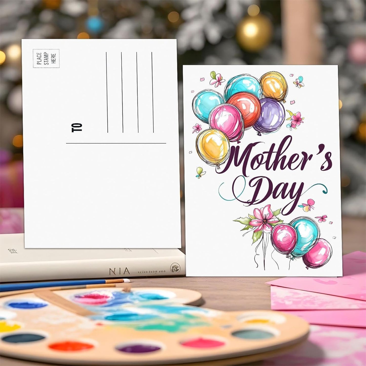 4x6 Blank Postcards for Mailing, White Cardstock Paper, Thick Cardstock, Ideal for Greeting Cards, Thank You, Invitations & DIY Projects