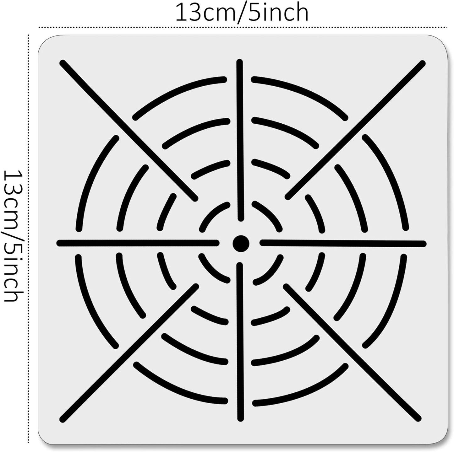 Augshy 19pcs Mandala Dotting Tools Set Pen Dotting Tools Mandala Stencil Ball Stylus Paint Tray for Painting Rocks, Coloring, Drawing and Drafting