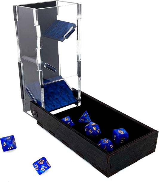 C4Labs Colour Lux Drawbridge Dice Tower - Symphony Blue