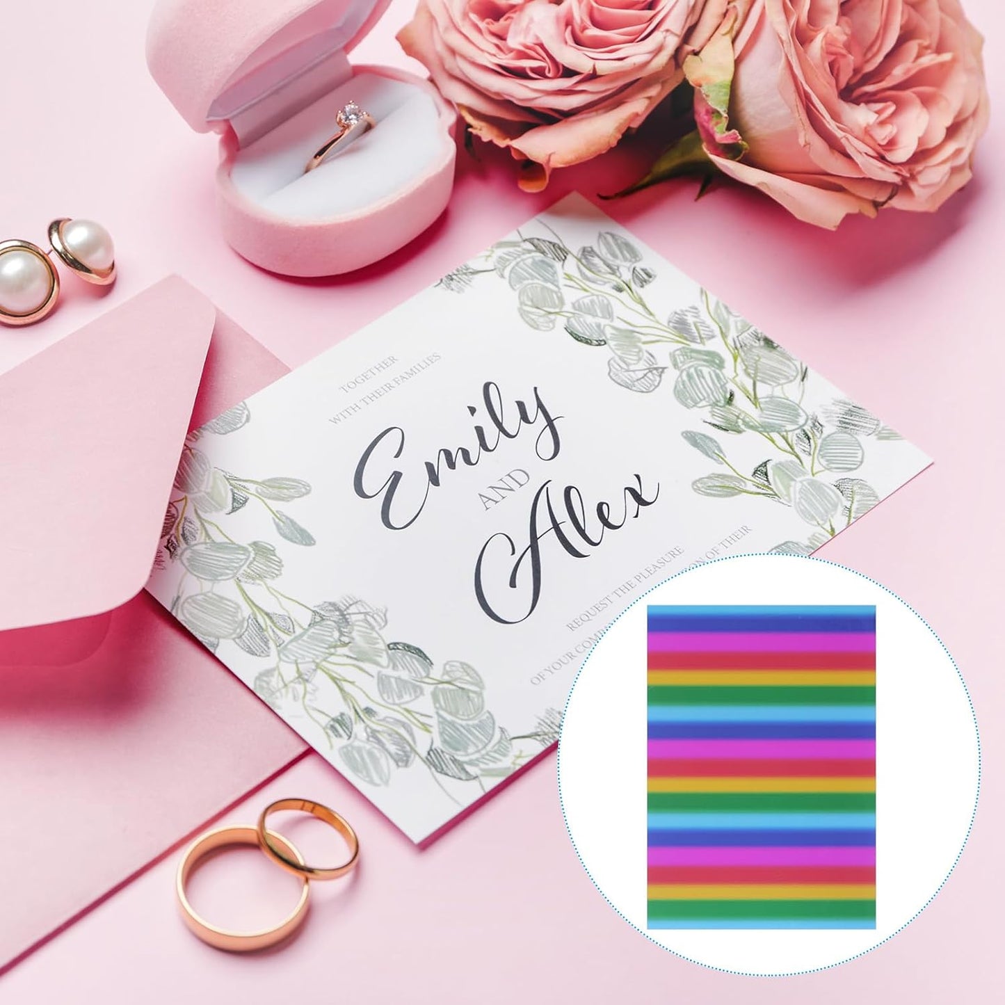 PATIKIL 11.7x8.3" Hot Stamping Foil Paper Sheet, 20 Sheets A4 Heat Transfer Hot Stamping Paper Foil for Leather DIY Logo Decor Craft Gift Package Scrapbook Card, Horizontal Colorful