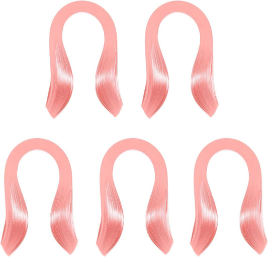 PATIKIL Quilling Strips Paper 600pcs 5mm 39cm Origami Paper Quilling Kits for Art DIY Hand Craft Christmas, Pink