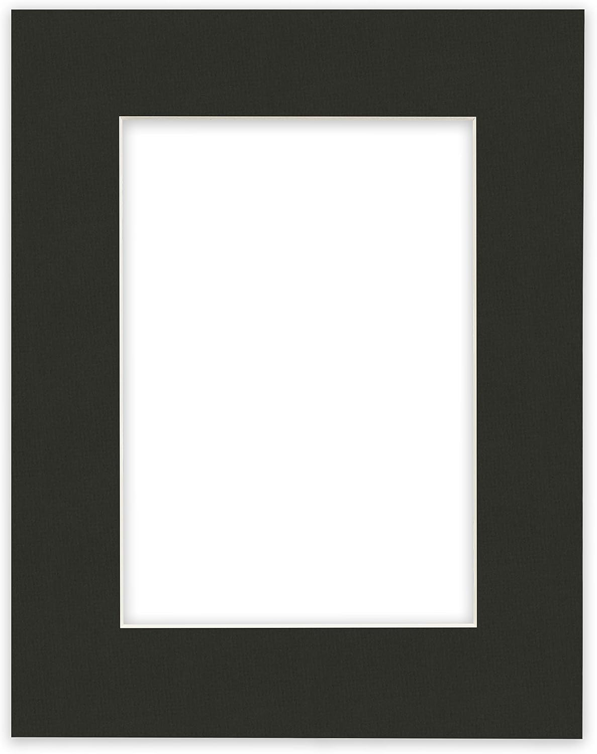 Craig Frames B404 Pre-cut Mat Board for 9x12 Print, 12x16, Textured Black