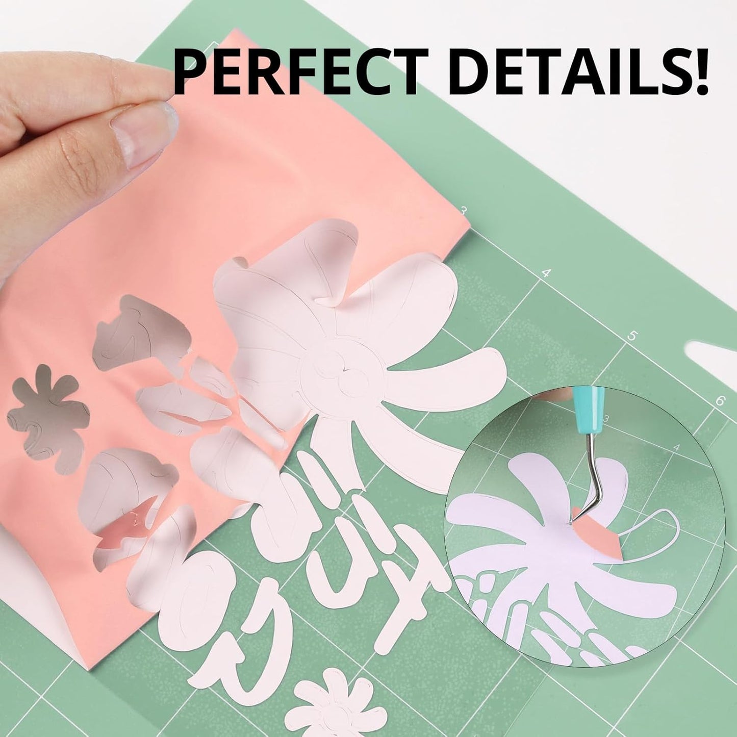 HTVRONT HTV Vinyl Roll Heat Transfer Vinyl - 12" x 8ft Peach Pink HTV Vinyl for Shirts, Iron on Vinyl Compatible with Cricut Cutting Machine - Easy to Cut & Weed for Heat Transfer Design (Peach Pink)