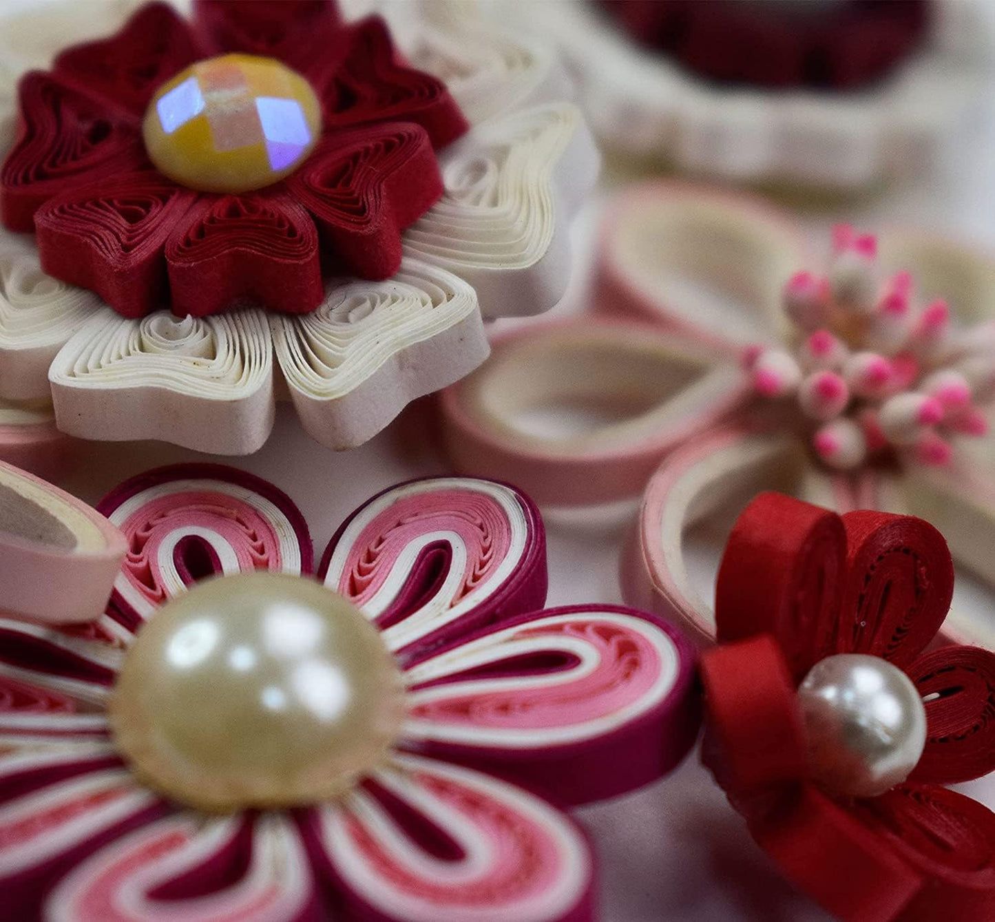 CrafTreat Purple Quilling Paper Strips for Craft Work - 500 Quilling Strips 3mm 30 CM Length - Paper Quilling for Decorating Cards, Gift Bags, Picture Frames and Scrapbooking