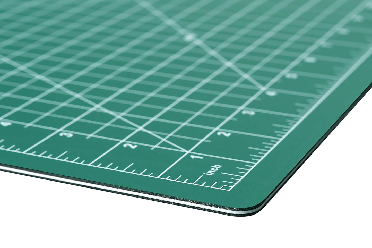 Dahle Vantage 10471 Premium Self-Healing Cutting Mat, 12"x18", 1/2" Grid, 5 Layers for Max Healing, Perfect for Crafts & Sewing, Green