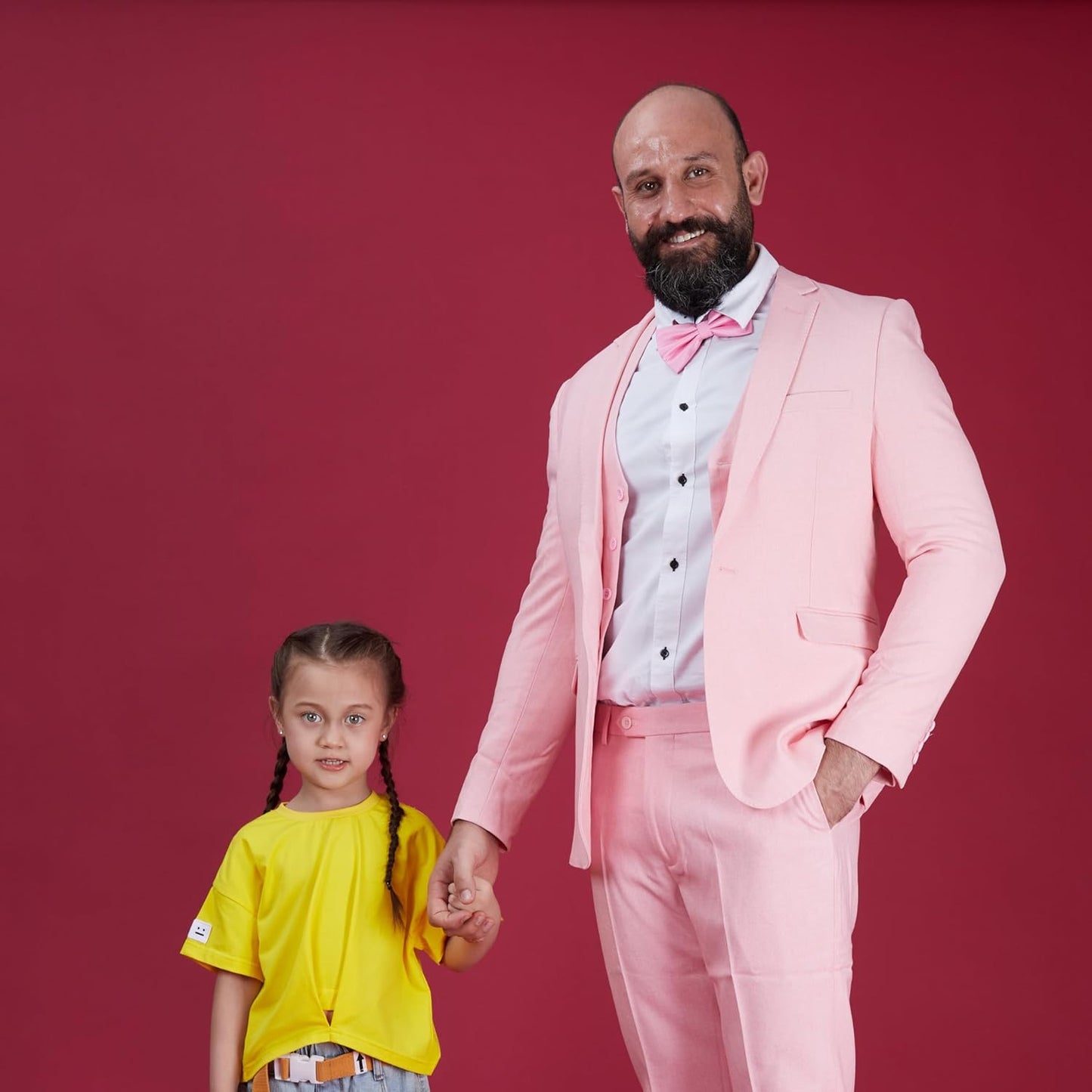 Seamless Photography Background Paper Roll, Blue Photo Paper Backdrop for Photography, Video and Streaming (Flame, 53" x16')