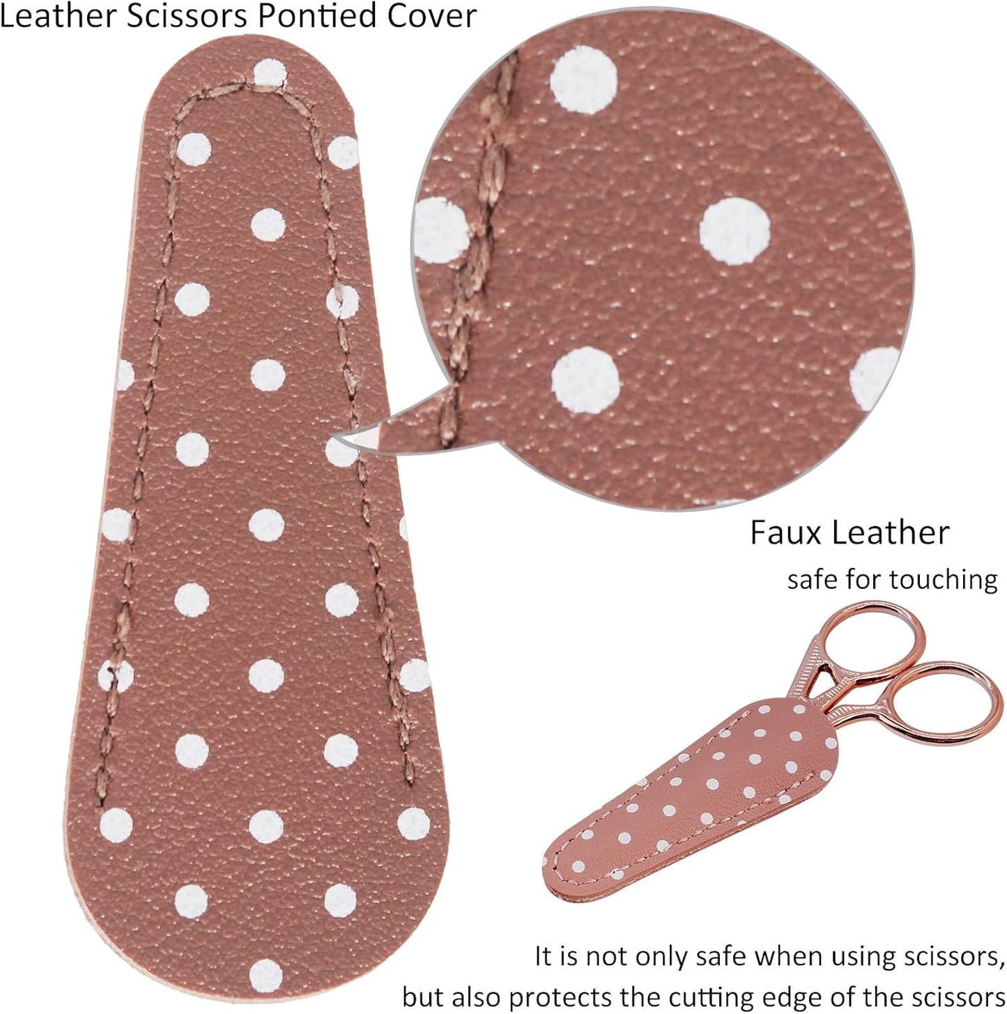 BIHRTC 3.6 Inch Embroidery Scissors Small Precision Embroidery Scissors Stainless Steel Crafting Shears for Needlework Threading Sewing Handcraft Crochet Artwork DIY Tools