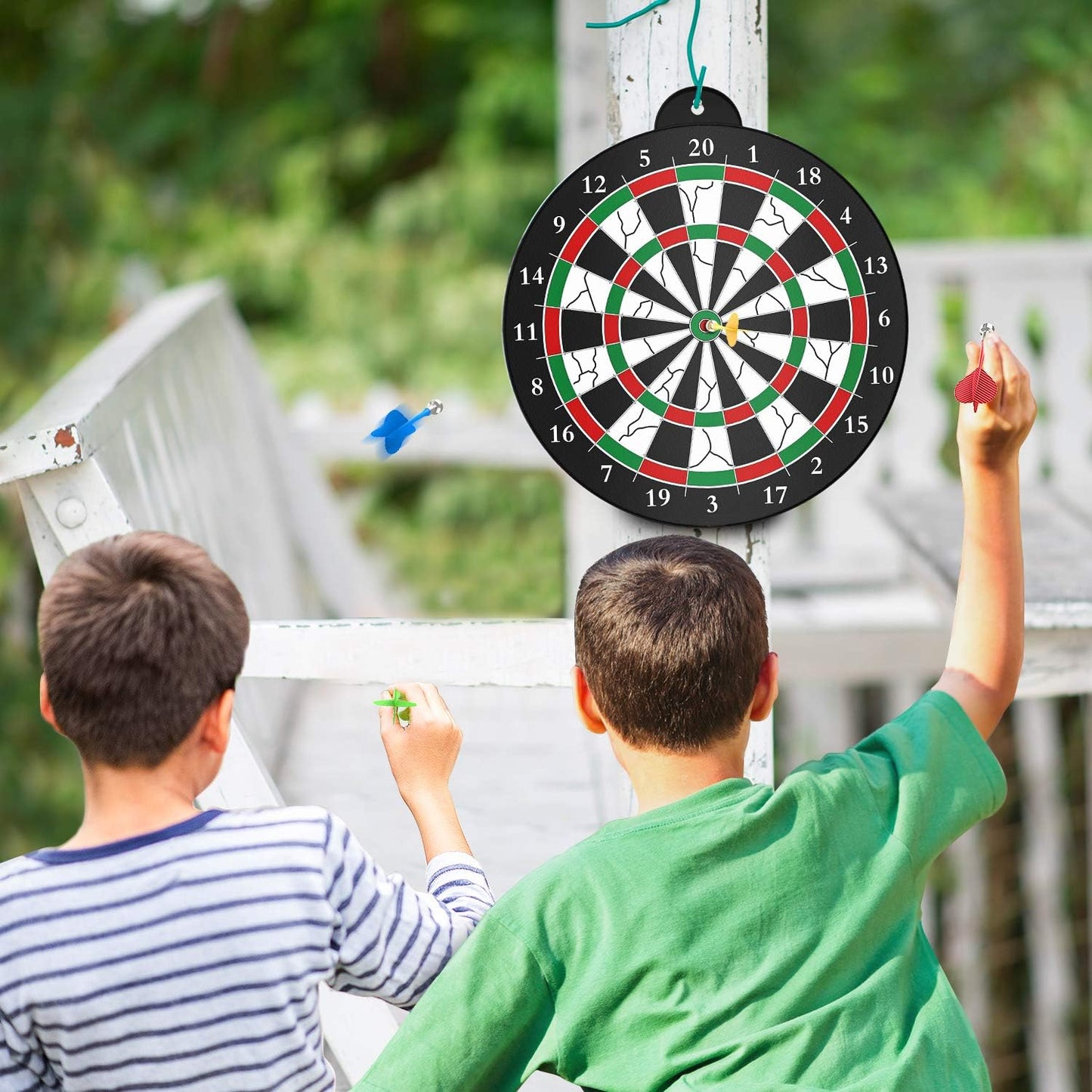 Magnetic Dart Board - 12pcs Magnetic Darts - Excellent Indoor Game and Party Games - Gifts for 5 6 7 8 9 10 11 12 Year Old Boy Kids