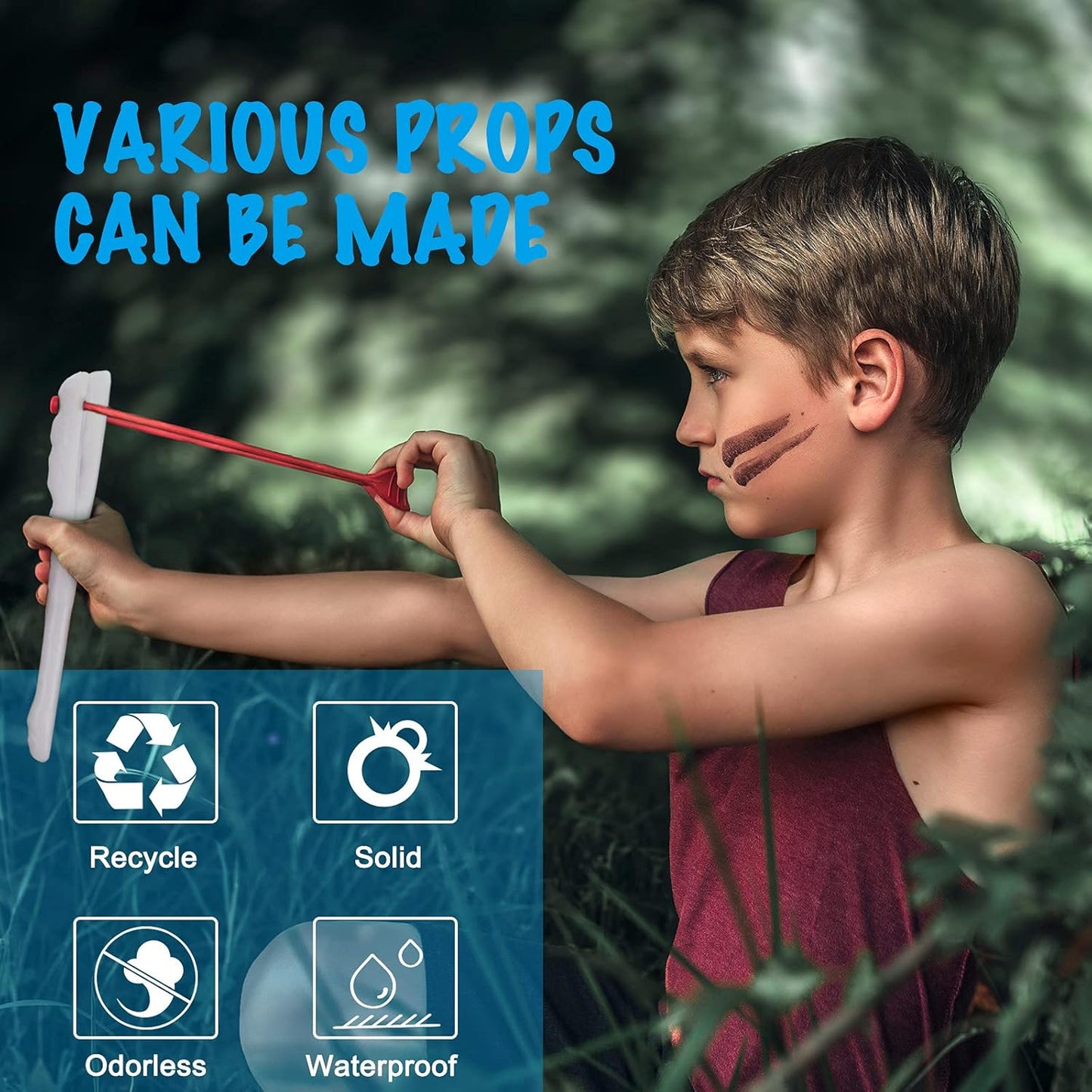 Betionol Moldable Plastic Clay, 2Lb/32oz White Modeling Clay Thermoplastic Beads for DIY Modeling Making Creative Activity, Good Creating Teaching Kits for Adults or Kids