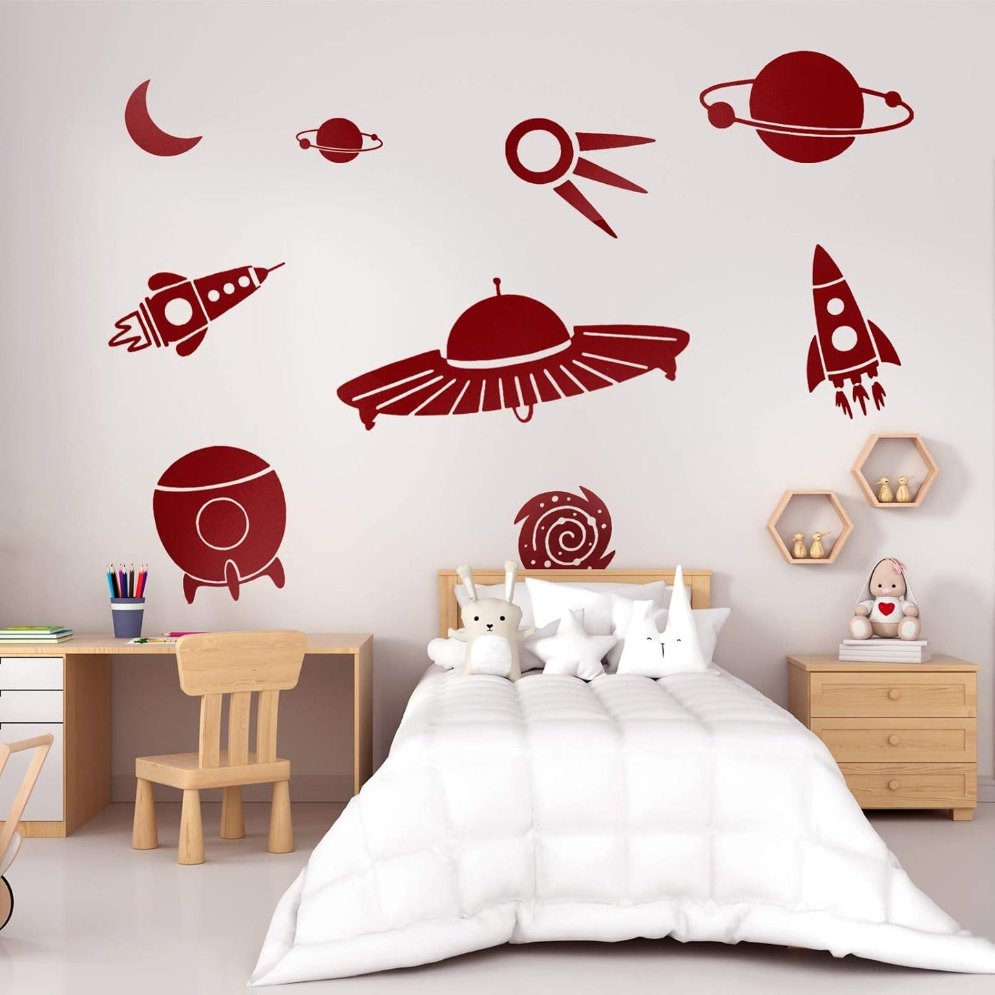 TECKWRAP Permanent Adhesive Vinyl 12" x 10ft, Matte Wine Red