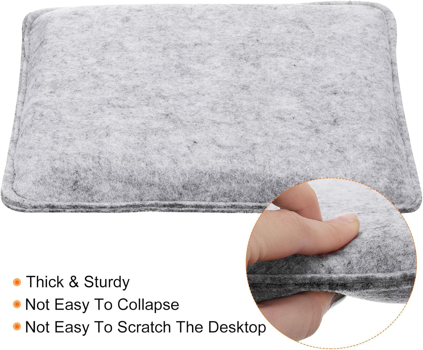 HARFINGTON Needle Felting Pad 8.07"x9.84"x1.38" Wool Needle Felting Mat Sponge Foam Pad Block for Needle Felting Projects