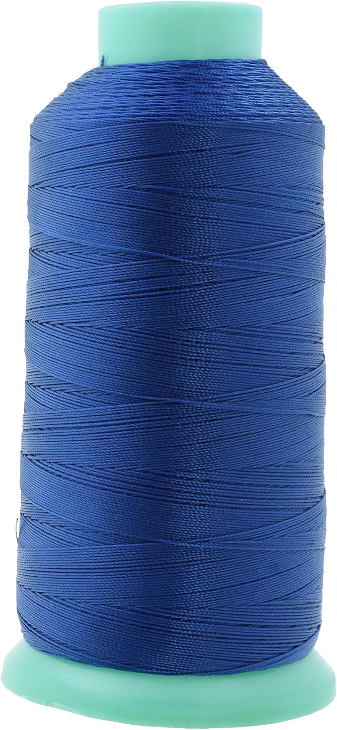 Mandala Crafts Heavy-Duty Sewing Thread - 1100 YDs Size 92 280D T90 Tex 90 Nylon for Leather Jeans Weaving Outdoor Marine Upholstery