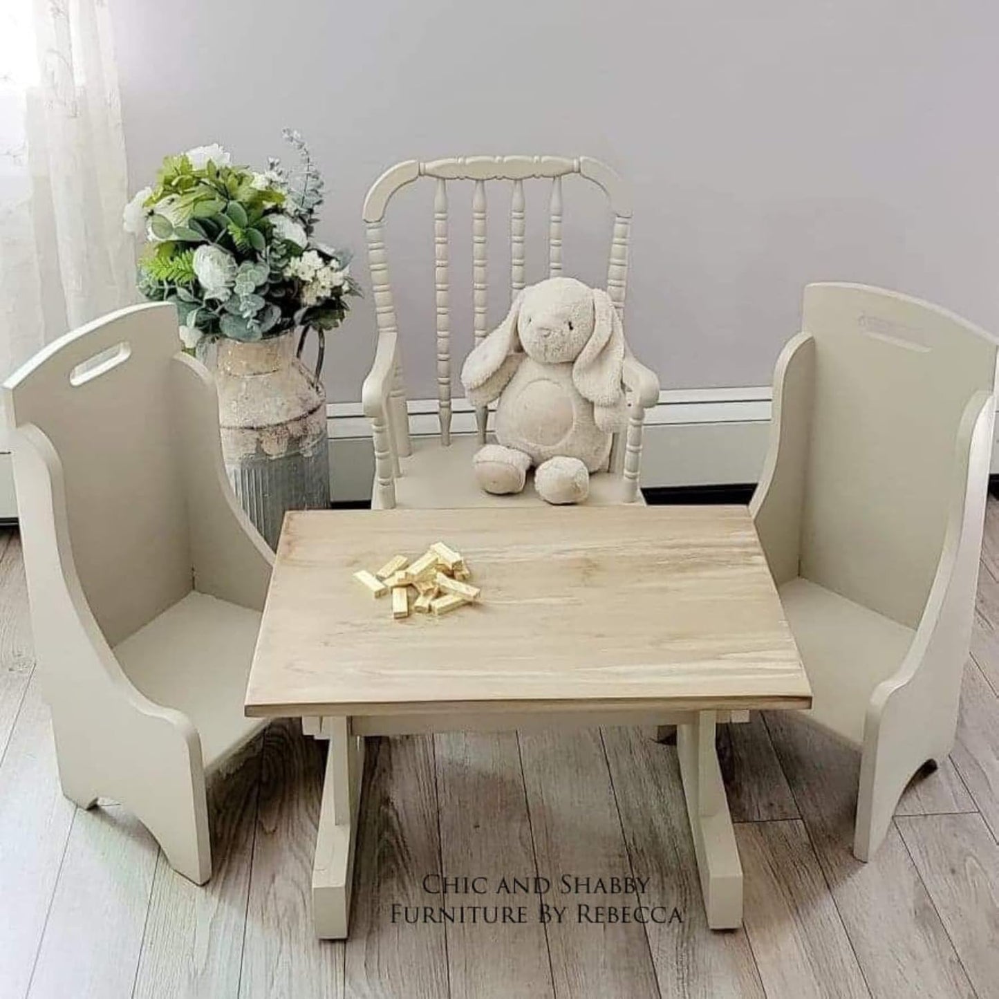 Dixie Belle Paint Company Chalk Finish Furniture Paint - Sand Bar (8oz) - Matte Neutral Tan Chic Chalk Mineral DIY Furniture Paint