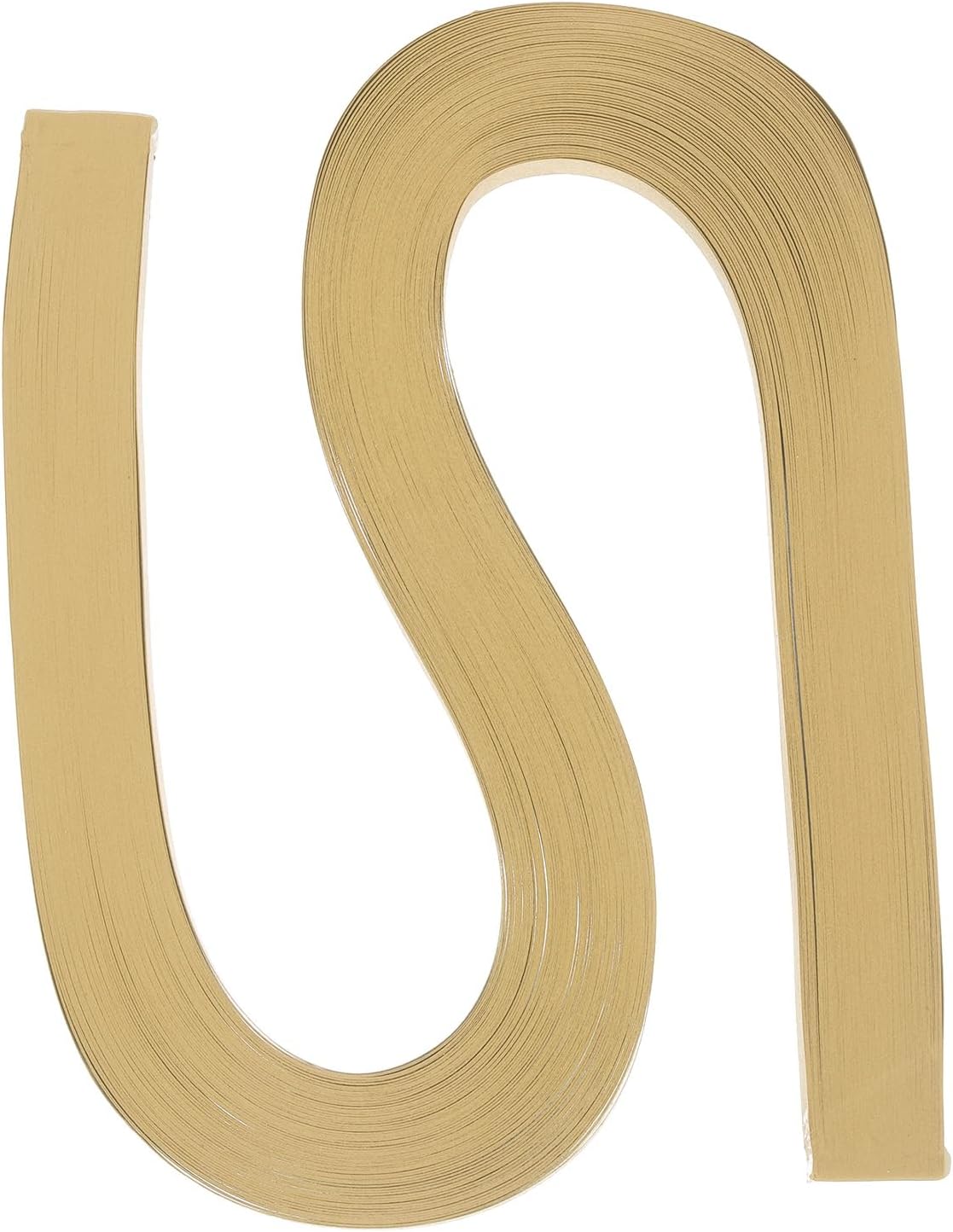 PATIKIL 120pcs Quilling Paper Strips Paper Flowers Quilling Kits 3/8"(10mm) Origami Paper for Adults Beginner Art Craft, 21"(54cm) Khaki