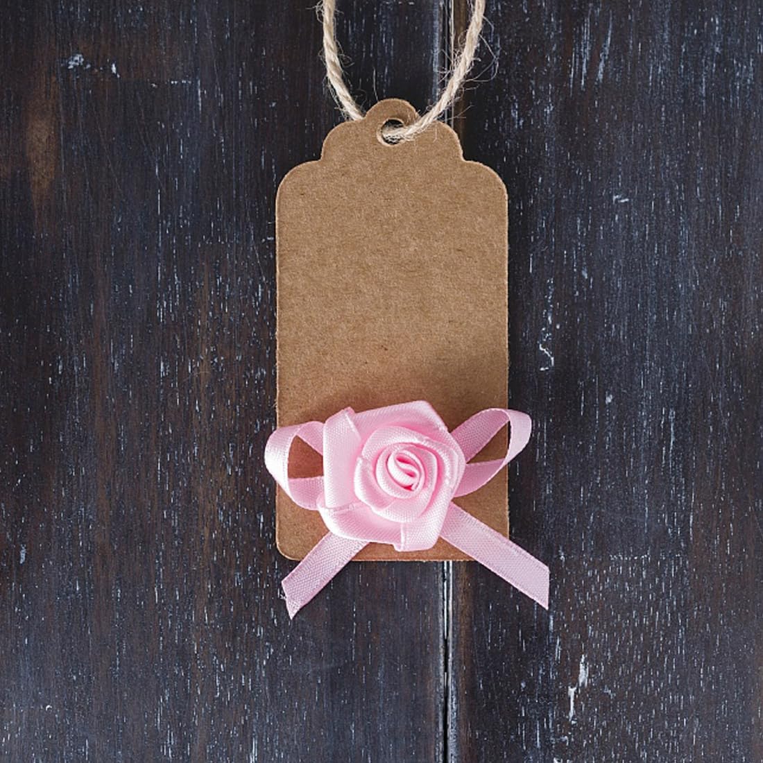 3/8" Width x 100 Yards Satin Ribbon, Small Pink Ribbon Perfect for DIY Craft, Bows, Gift Wrapping, Flower Bouquet, Valentine's Day, Christmas and Party Decoration