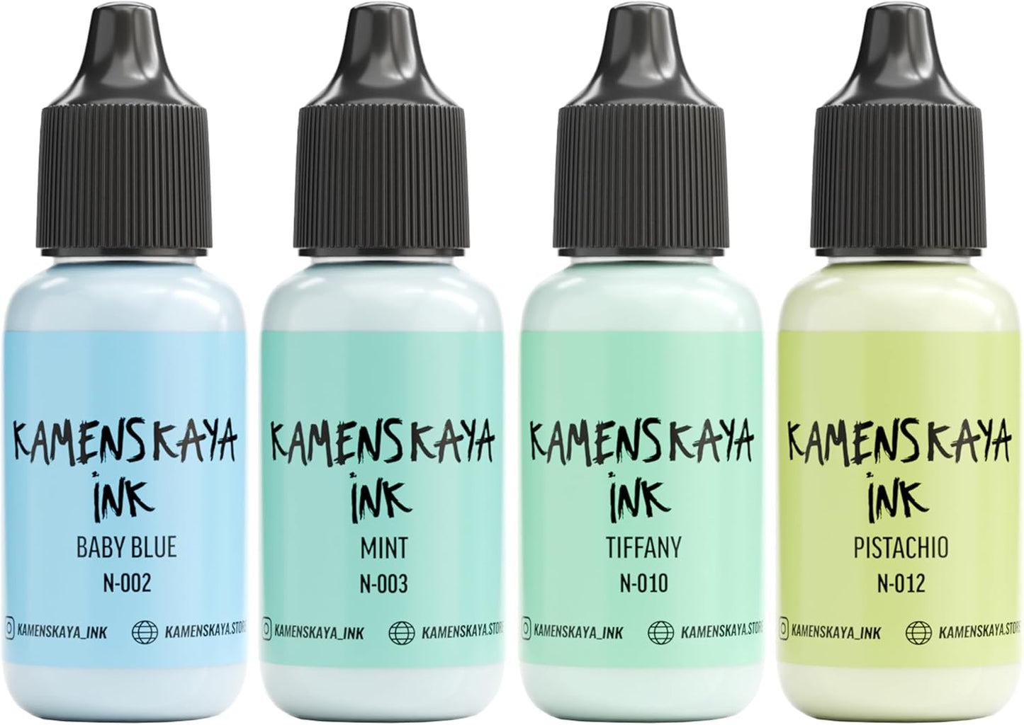 Alcohol Ink Set - 34 Color Variations - Set #21-4 Alcohol Inks x 0.51 fl oz (15 ml)