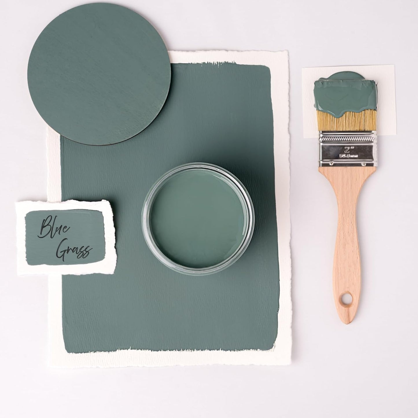 Dixie Belle Paint Company Chalk Finish Furniture Paint – Blue Grass (32oz) – Matte Chic Chalk Mineral DIY Furniture Paint