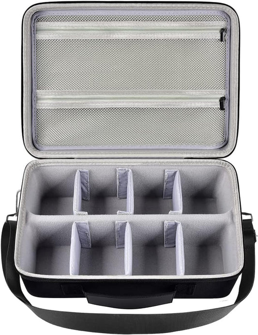 ALLPRIMO Trading Card Case Storage Box for 2700+ Cards. Deck Boxes Travel Organizer Holder Compatible with TCG/for Topps Baseball Sports/for C.A.H/for UNO/for MTG/for Yu-Gi-Oh Games -Grey Inner