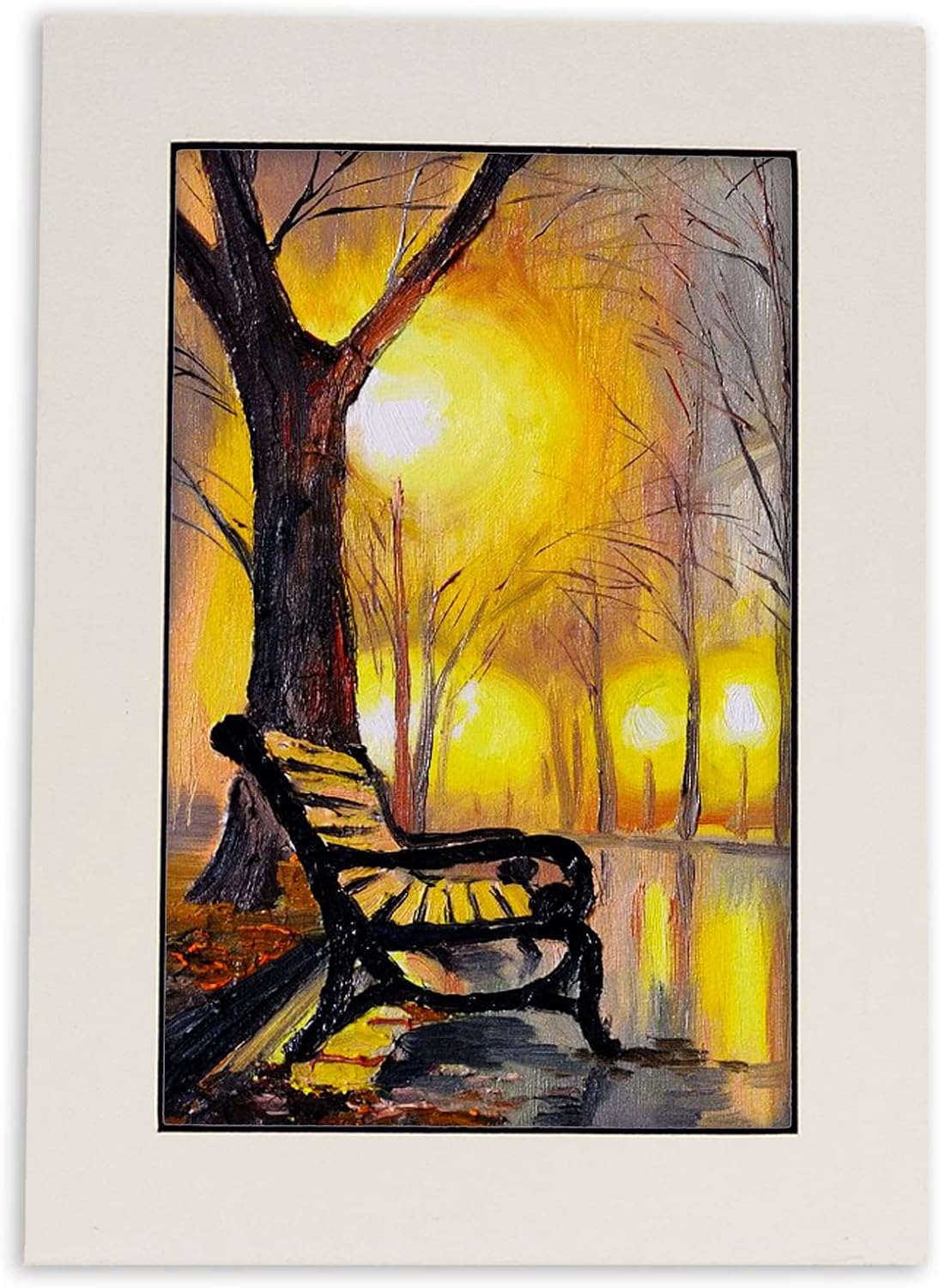 11x14 Mat Bevel Cut for 8.5x11 Photos - Acid Free White with Black Core Precut Matboard With Backing Board and Crystal Clear, Self Seal Photo Mat Bag - For Pictures, Photos, Framing - 4-ply Thickness