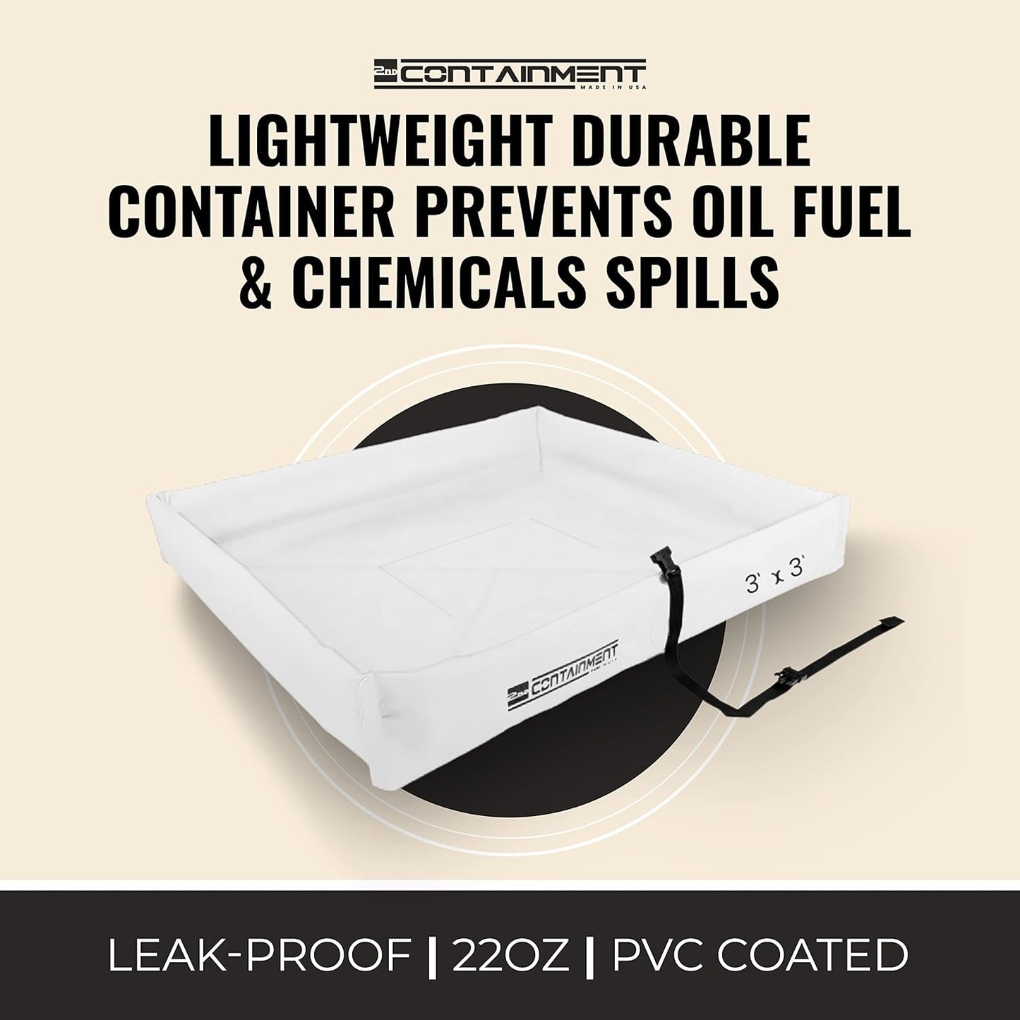 Duck Pond - 3’ x 3’ - White