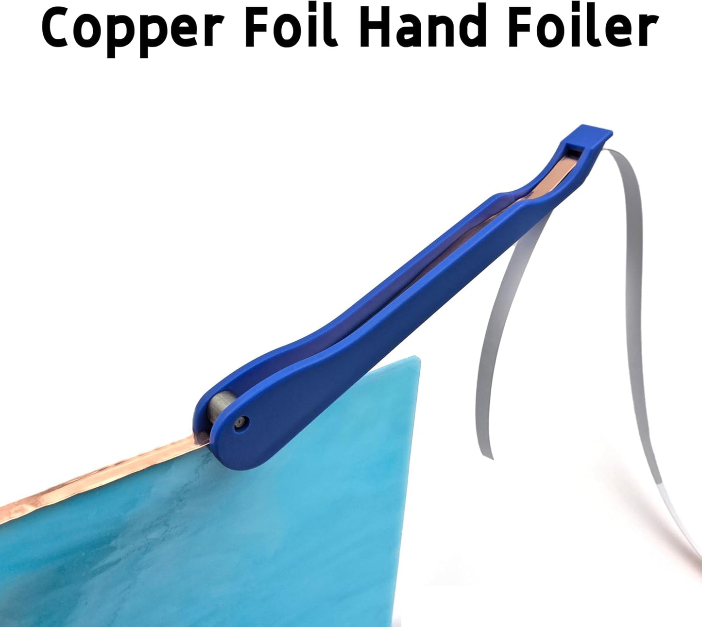 Copper Foil Hand Foiler and Foil Dispenser Kits (Dispenser Blue)
