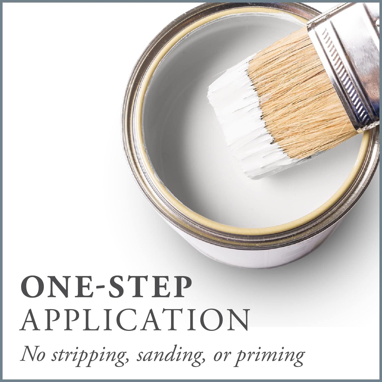 AMY HOWARD AT HOME Chalk-Based One Step Paint for Furniture, Cabinetry, Decor, Finish, and More | No Stripping, Sanding, or Priming | Ultra-Light Base | 16 Ounce | Stoneware