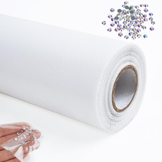 Blinginbox Hotfix Tape,Hot Fix Rhinestones Transfer Film Paper Iron on Rhinestones Transfer Paper.(10ft*9.5in)