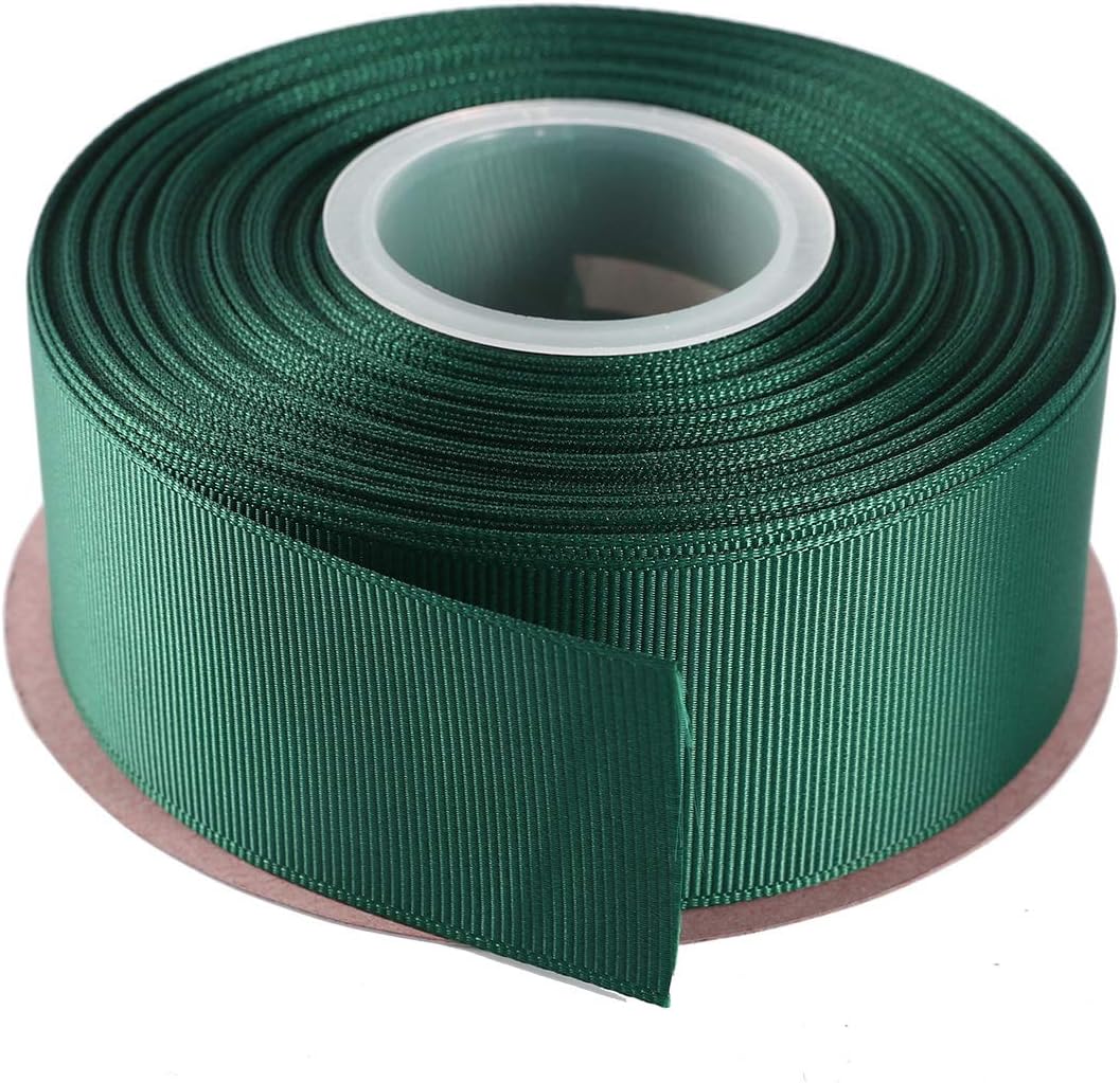 ITIsparkle 11/2" Inch Grosgrain Ribbon 25 Yards-Roll Set for Gift Wrapping Cake Decoration Party Favor Hair Braids Hair Bow Baby Shower Decoration Floral Arrangement Craft Supplies, Teal Ribbon