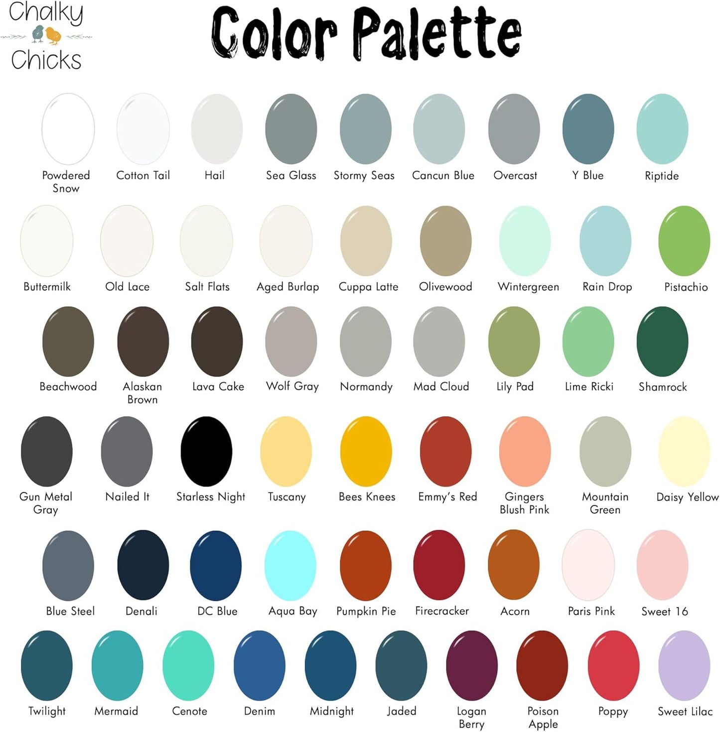 Chalky Chicks All-in-One Chalk Paint for Furniture or Cabinet - 16 Fl Oz - Matte Finish Olive Wood (Taupe) for Metal, Wood Furniture Paint - No Sanding All-in-One for Home Decor & Crafts, USA Made