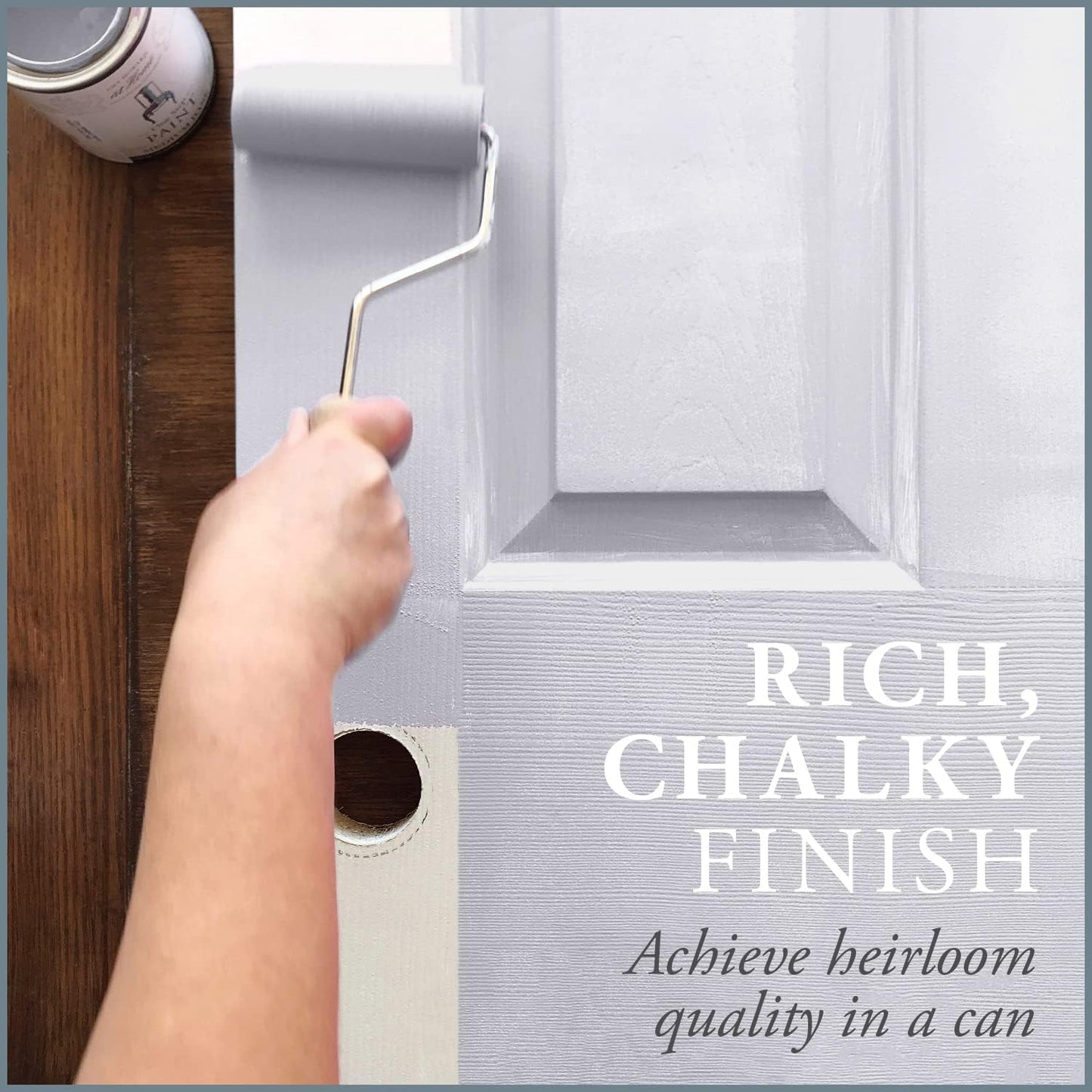 AMY HOWARD AT HOME Chalk-Based One Step Paint for Furniture, Cabinetry, Decor, Finish, and More | No Stripping, Sanding, or Priming | Ultra-Light Base | 16 Ounce | Chelsea Square