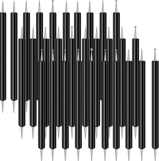 Ashmacdo 30 Pcs Dotting Tools for Painting,Ball Embossing Stylus for Transfer Paper,Tracing Tools for Drawing, Embossing Tools for Paper, Art Dotting Tools for Nail Art