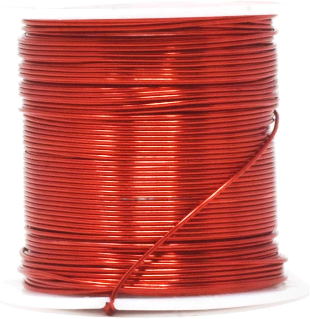 Mandala Crafts 12 14 16 18 20 22 Gauge Anodized Jewelry Making Beading Floral Colored Aluminum Craft Wire Wholesale Combo (20 Gauge, Combo 9)