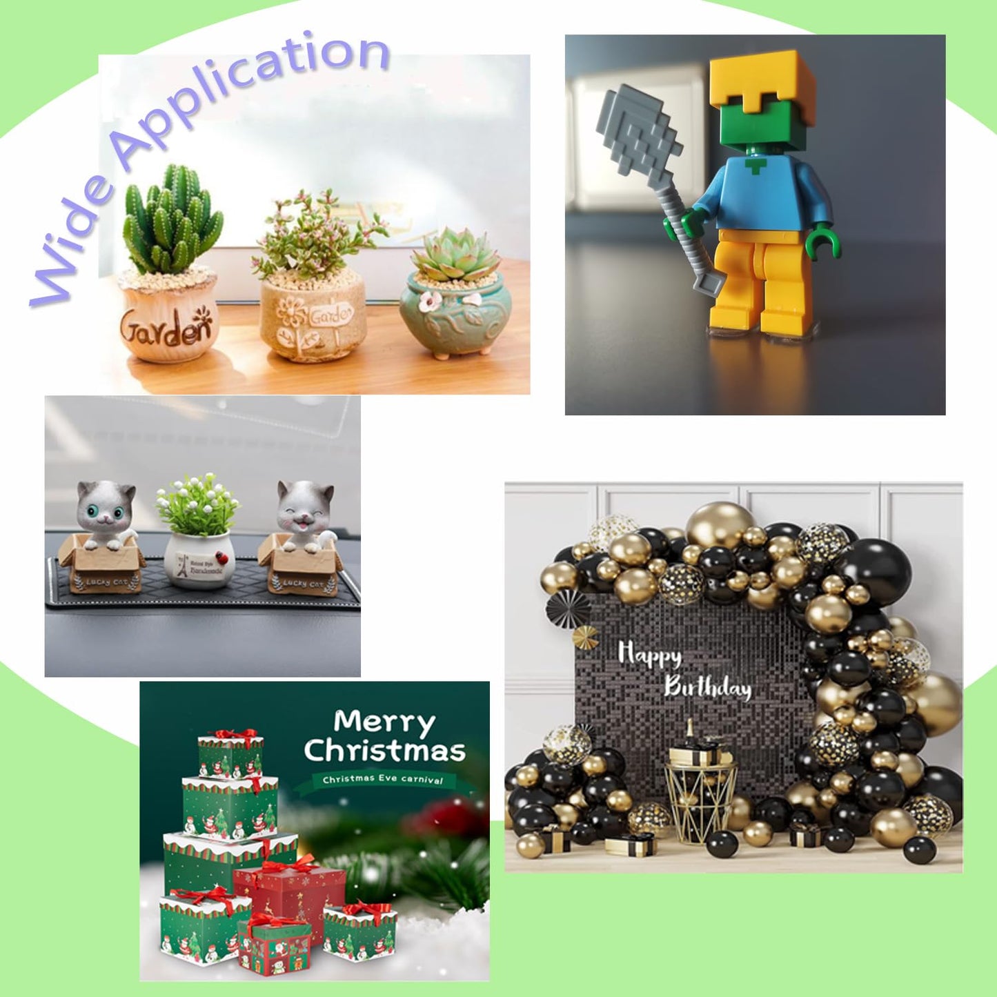 180 Pcs Sticky Tack Poster Stickers, Double Sided Sticky Round Clear Stickers, No Trace Poster Adhesive Putty Removable Waterproof Adhesive Dots for Festival Decoration Sticky Dot (0.31" X 0.51")