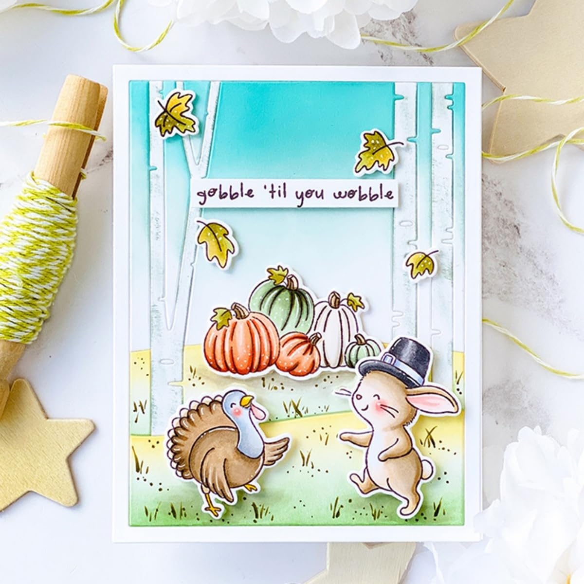 Cutting Dies Metal Stencils Scrapbooking Tools Flowers Lace Frame DIY Embossing Template for Paper Card Making Album Arts Crafts Supplies (Tree Frame B-11.1x14.2cm)