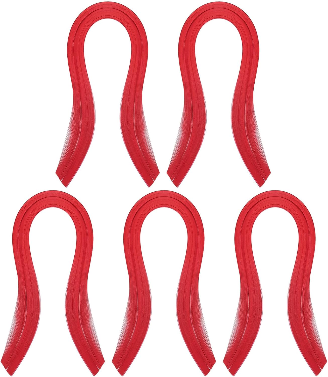 PATIKIL Quilling Strips Paper 600pcs 1.5mm 39cm Origami Paper Quilling Kits for Art DIY Hand Craft Christmas, Red