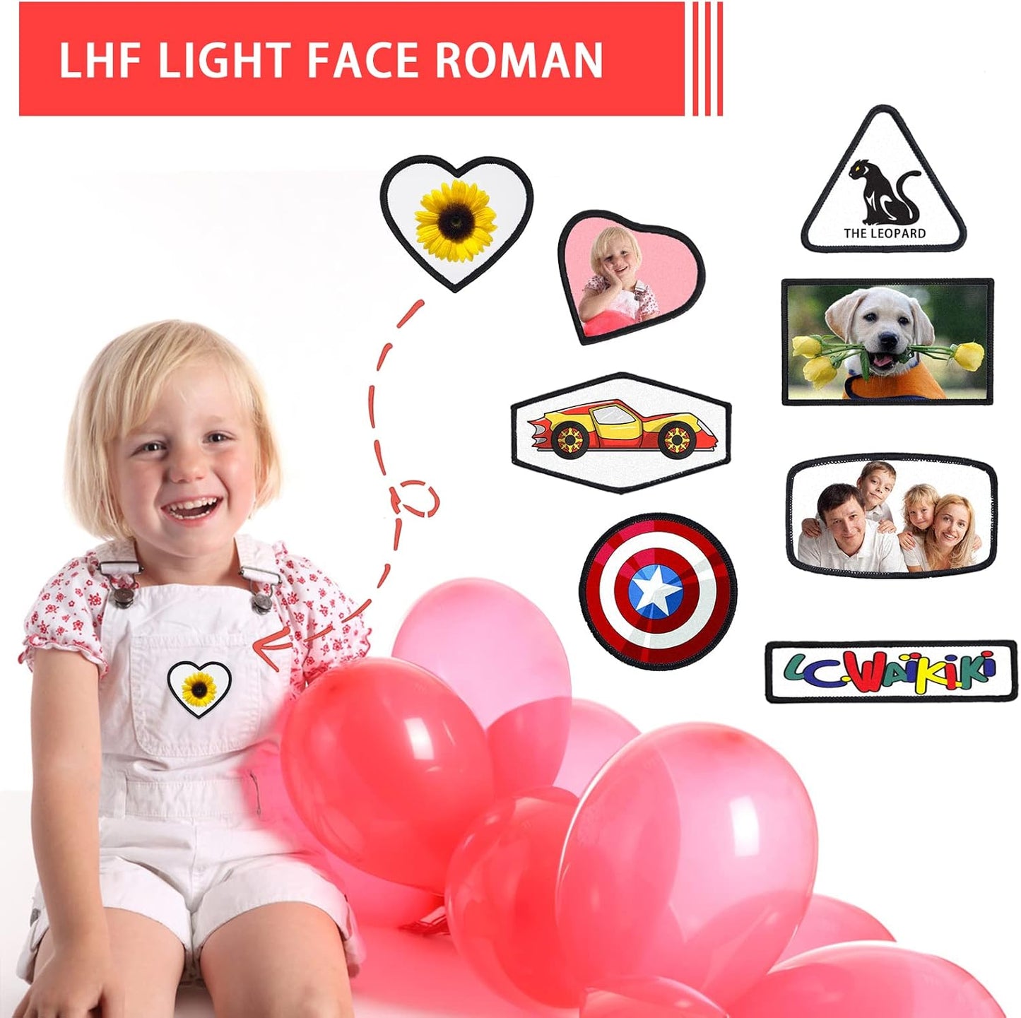 GUX 60 Pieces 4 Colors Round Patch Iron-on Sublimation Blanks Patches Fabric Patch Blanks Repair Blank Patches for DIY Hats Shirts Shoes Jeans Bags Supplies (4Colors Round Mixed / 60PCs)